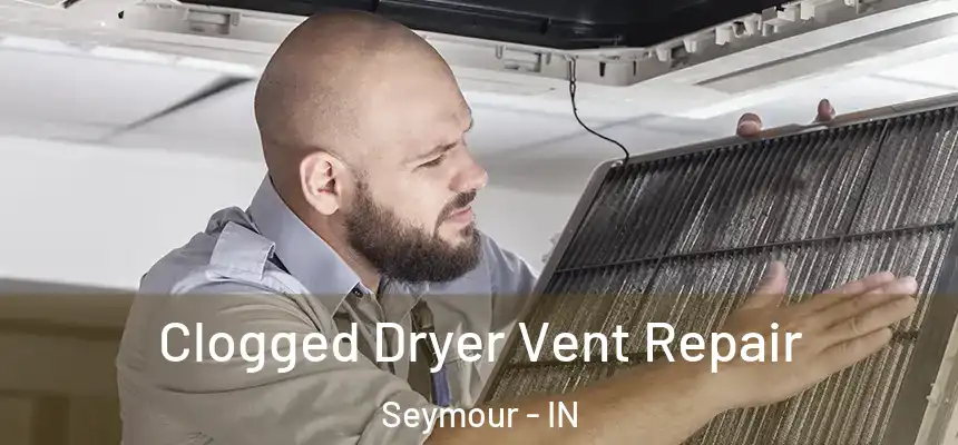 Clogged Dryer Vent Repair Seymour - IN